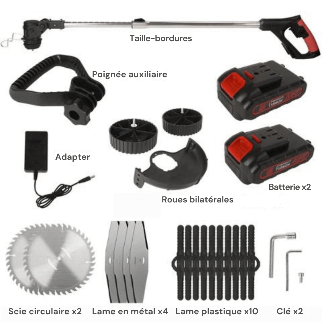 Tondeuse-Bordures Électrique Sans Fil ( EN PROMOTION ! )